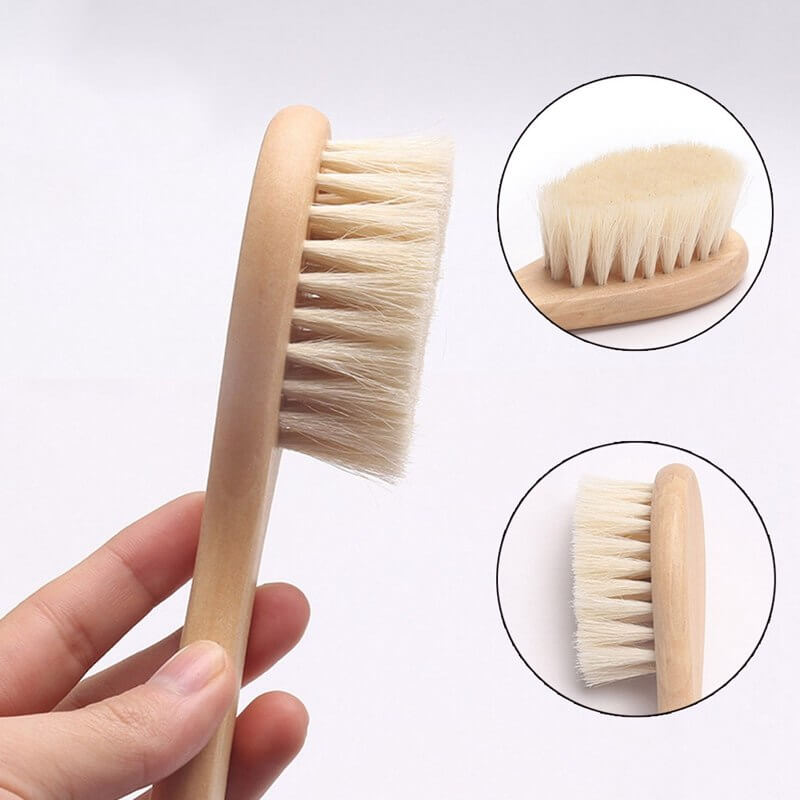 Hair Brushes With Natural Bristles | Wooden Combs For Natural Hair